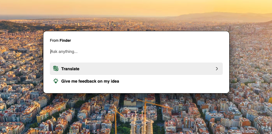 How to ask AI a question